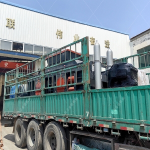 第二台2PG1500x1000大型液壓對輥破碎機發貨（huò） 發往廣東