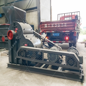 SCF800X600雙（shuāng）級粉碎機發貨圖片_發往山東濟南（nán）_破碎煤矸石
