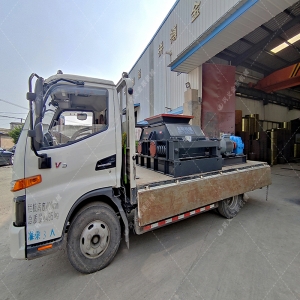 2PGC600X750雙齒輥（gǔn）破碎機發貨圖片_發往湖南婁底_破碎煤塊（kuài）
